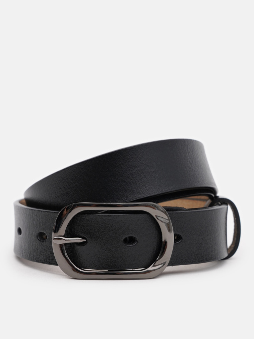 Ремінь Borsa Leather модель CV1ZK-052wide-black Фото