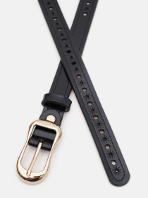 Ремінь Borsa Leather модель CV1ZK-019bl-black Фото