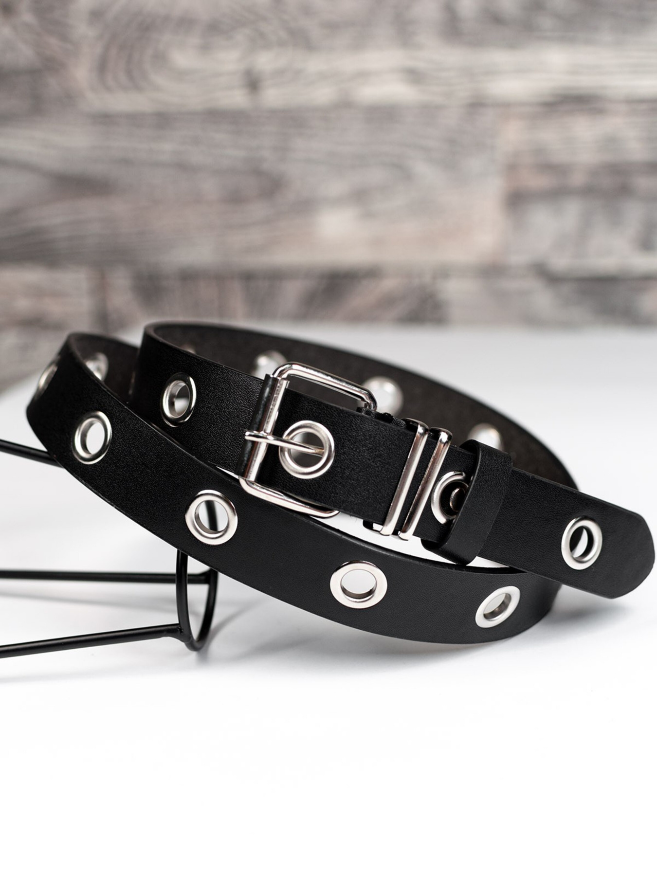 Ремень ISSA Plus модель R1-138_black Фото