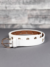 Ремень ISSA Plus модель R1-52_white Фото