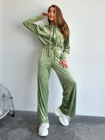 Спортивный костюм ISSA Plus модель SA-479_khaki Фото