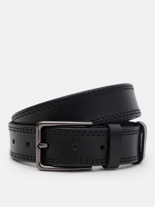 Ремень Borsa Leather модель 125v1fx71-black Фото