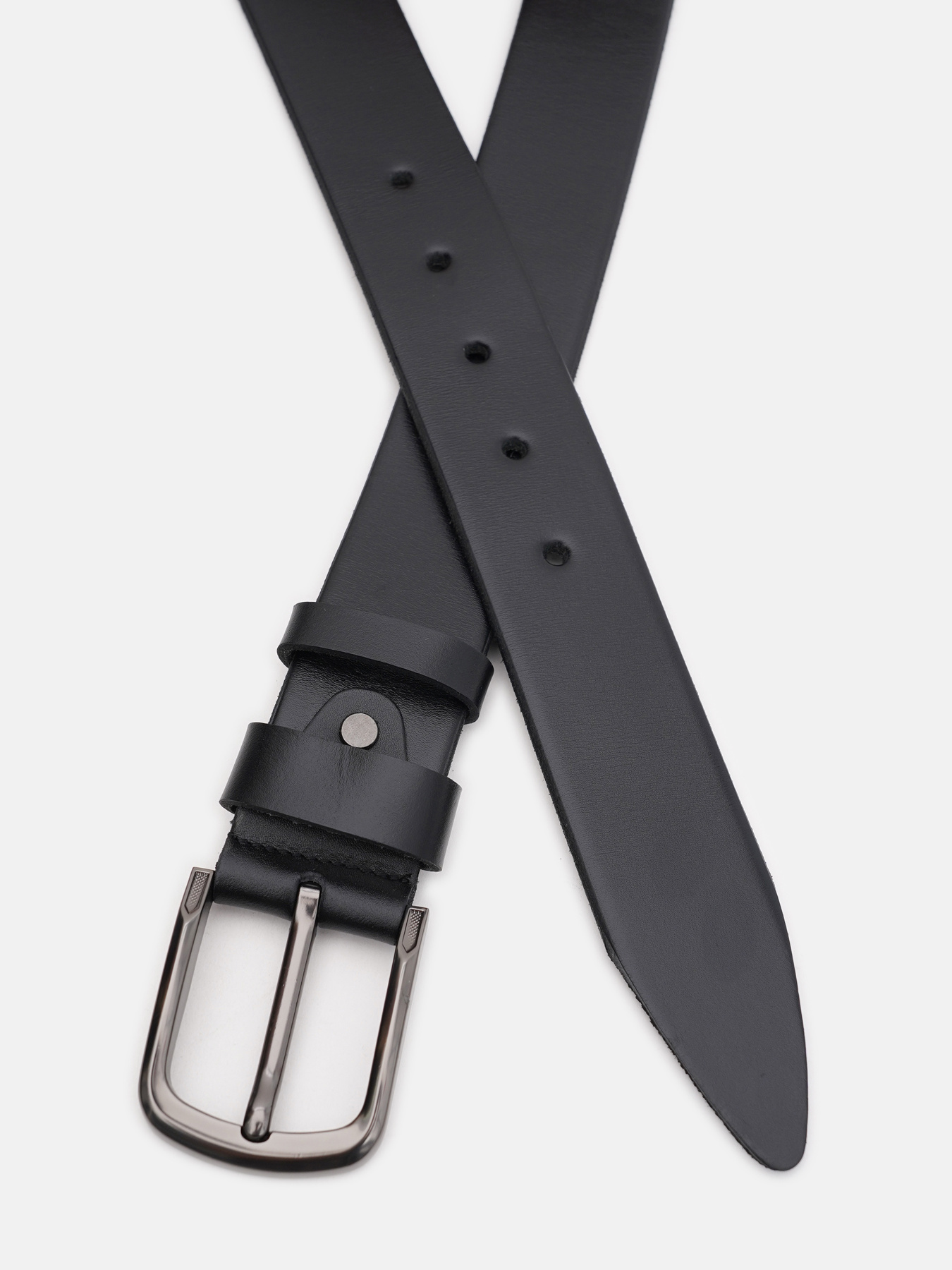 Ремінь Borsa Leather модель 125v1fx76-black Фото