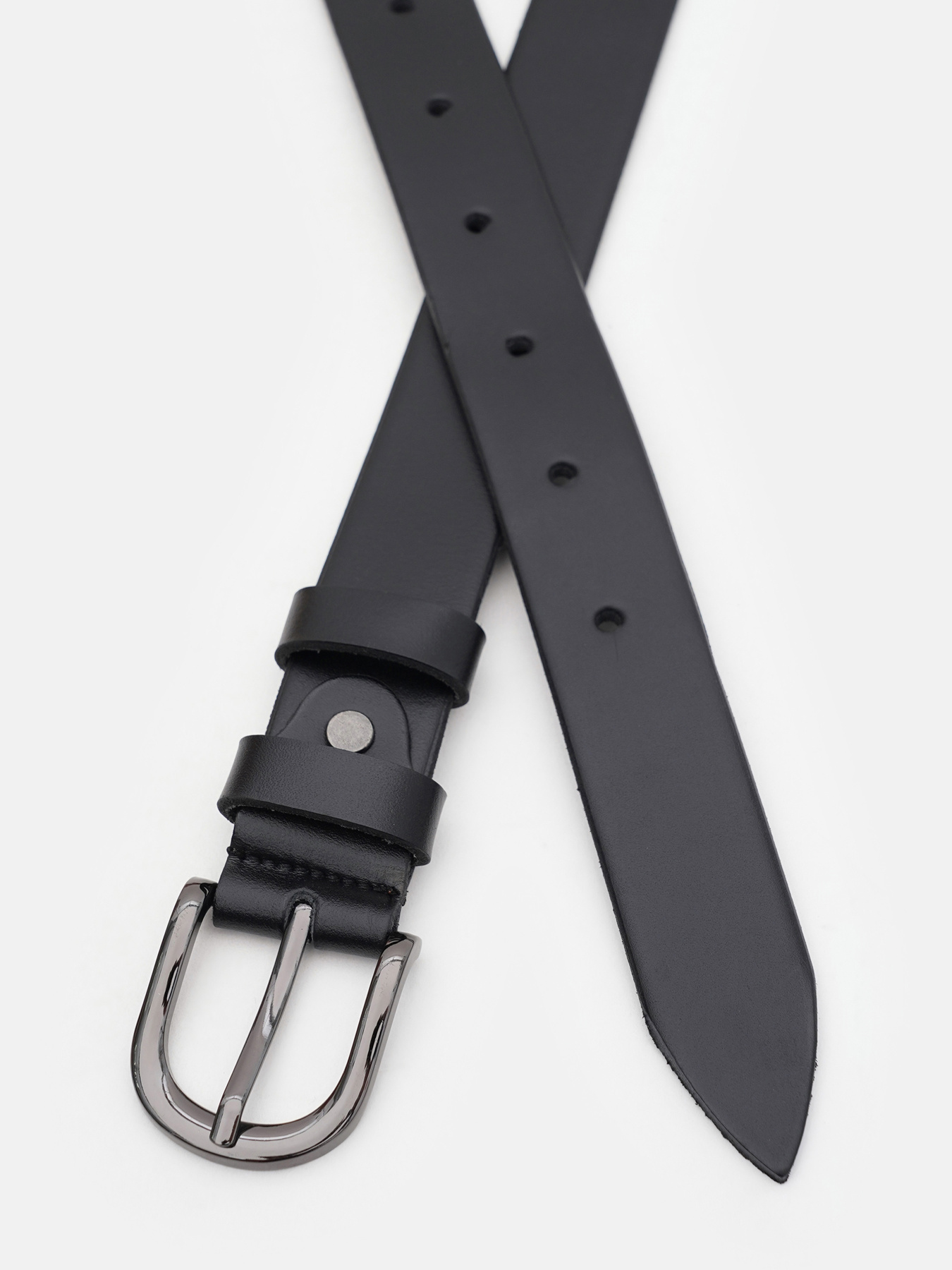 Ремінь Borsa Leather модель 110v1genw26-black Фото