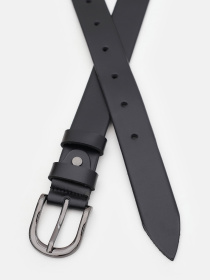 Ремінь Borsa Leather модель 110v1genw26-black Фото