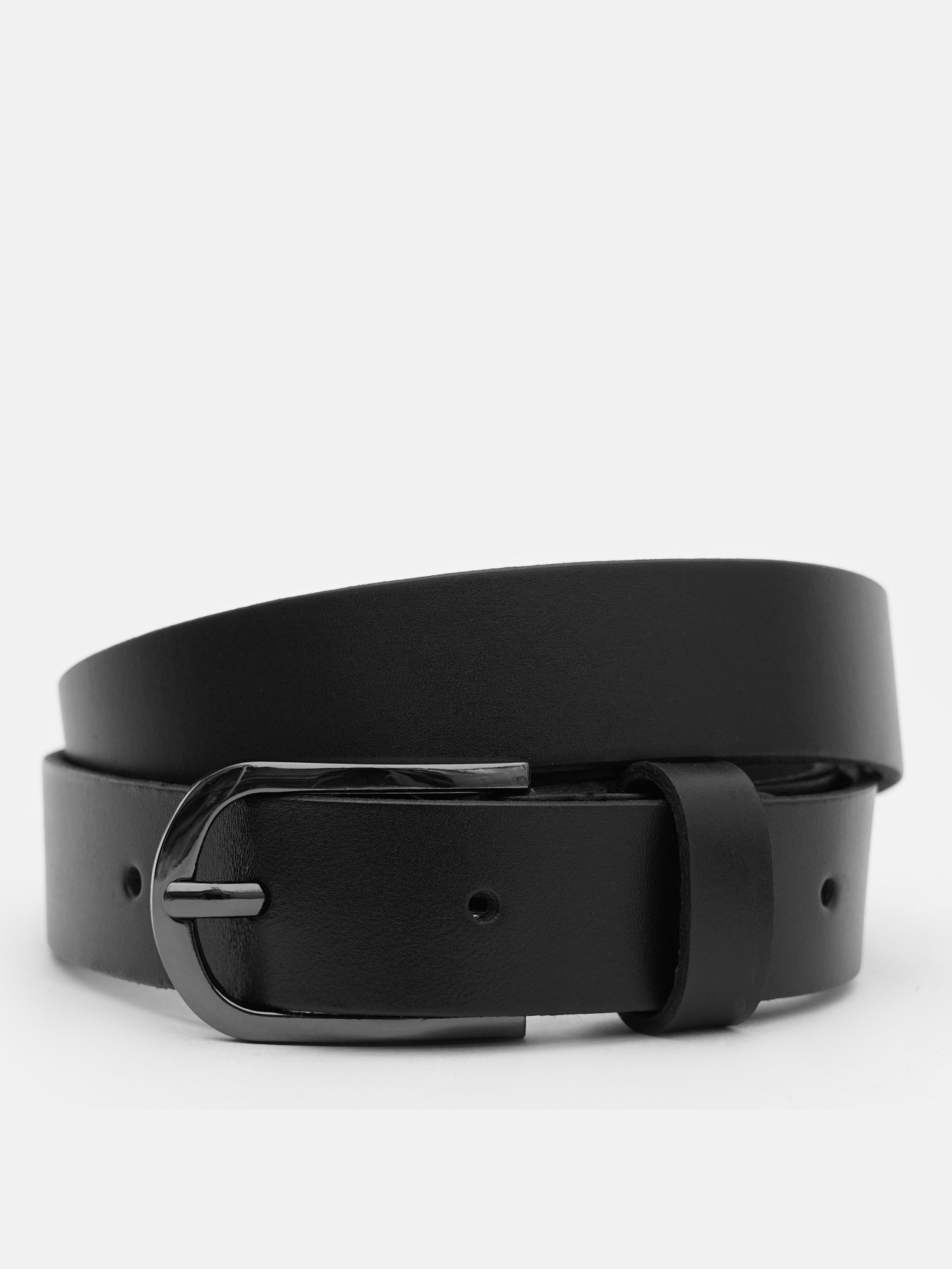 Ремінь Borsa Leather модель 110v1genw33-black Фото