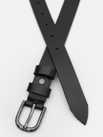 Ремінь Borsa Leather модель 110v1genw35-black Фото