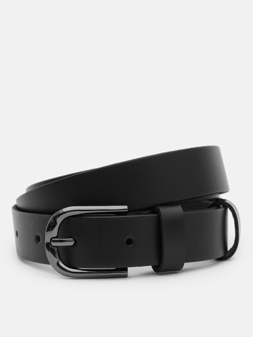 Ремень Borsa Leather модель 110v1genw35-black Фото