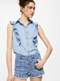 Шорти джинсові SPRINGFIELD модель 3086075-14 Фото