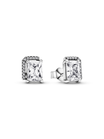 Серьги-гвоздики PANDORA Moments модель 292380C01 Фото