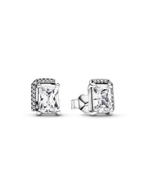 Серьги-гвоздики PANDORA Moments модель 292380C01 Фото