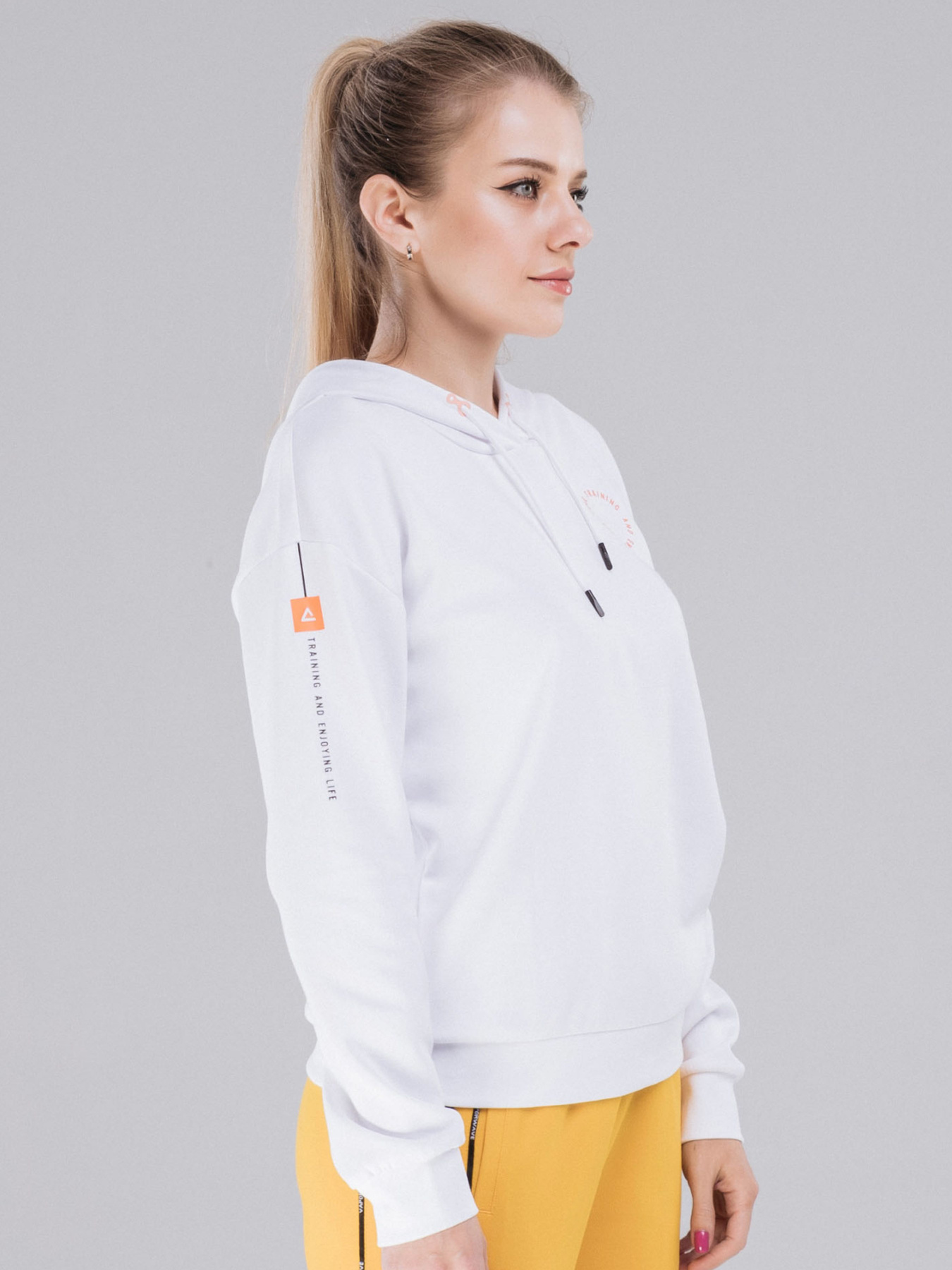 Кофта спортивная Peak модель F603082-WHI Фото