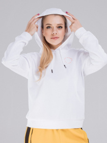 Кофта спортивная Peak модель F603082-WHI Фото