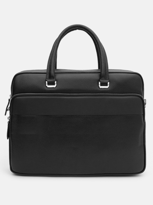Портфель Borsa Leather модель K18820-1bl-black Фото