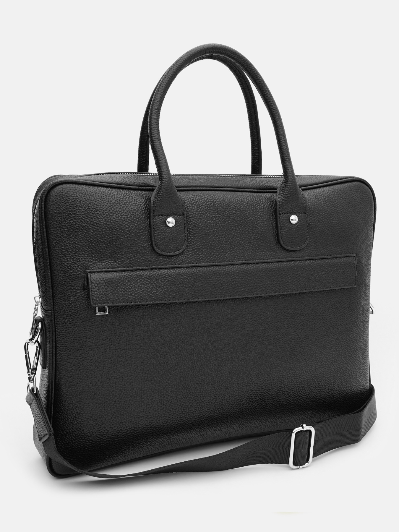 Сумка для ноутбука Borsa Leather модель K117611bl-black Фото