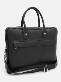 Сумка для ноутбука Borsa Leather модель K117611bl-black Фото