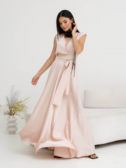 Платье макси Jadone Fashion модель Furor_bej Фото