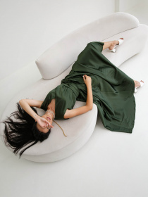 Платье макси Jadone Fashion модель Furor_kchaki Фото