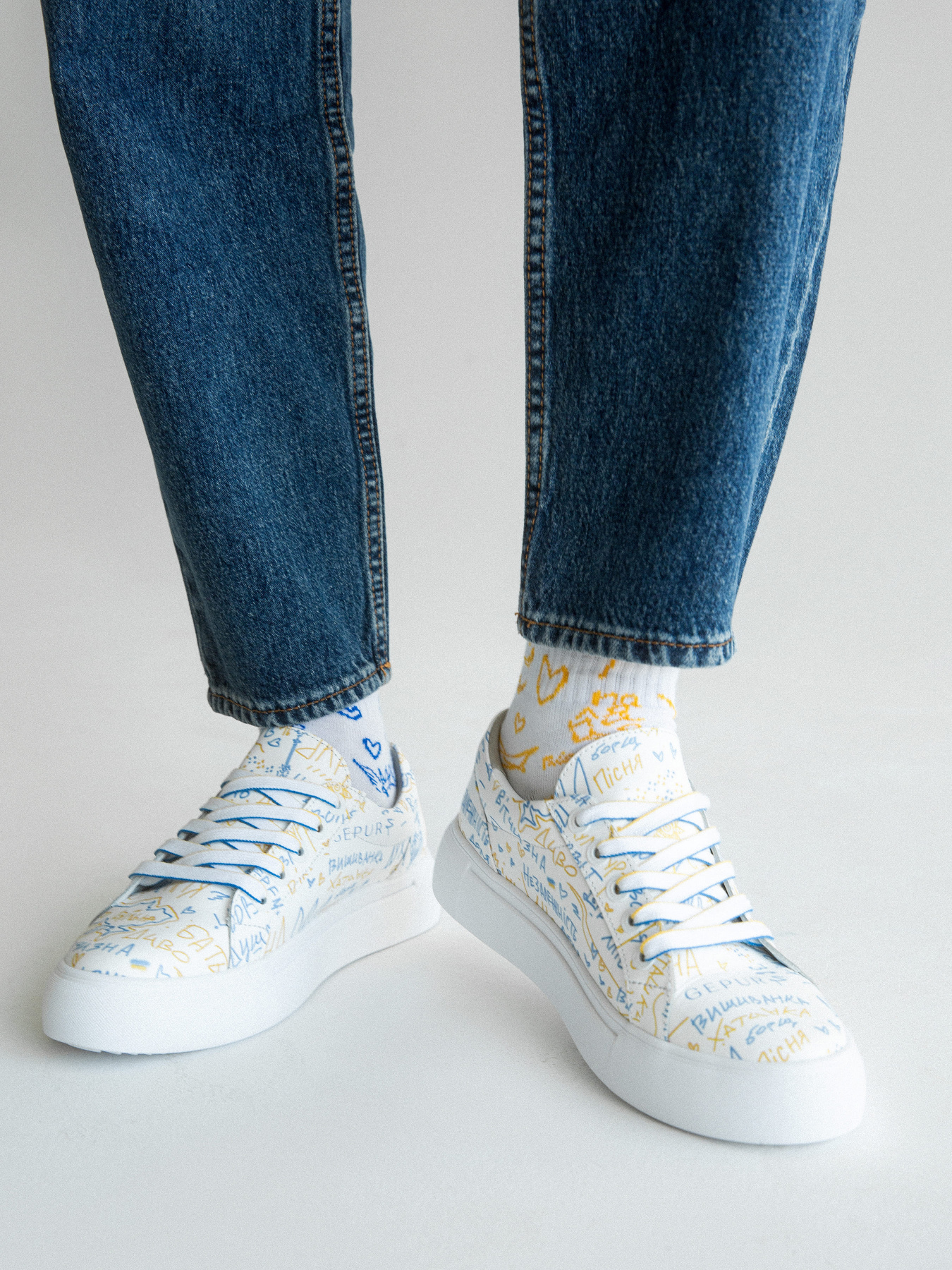 Кеди низькі Gepur модель 45411 Кеди низькі Gepur модель 45411 Фото