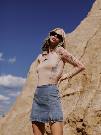 Юбка мини Gepur модель 45051 Фото