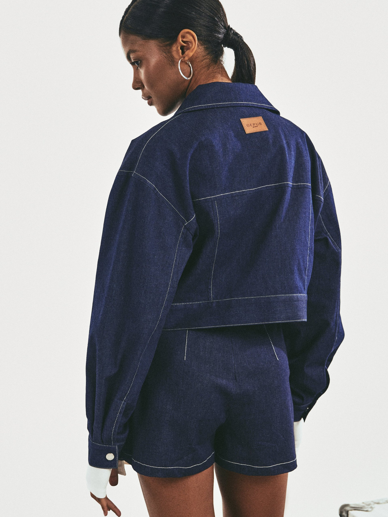 Джинсовая куртка Gepur модель 44339 Фото