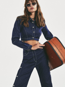 Рубашка повседневная Gepur модель 44325 Рубашка повседневная Gepur модель 44325 Фото