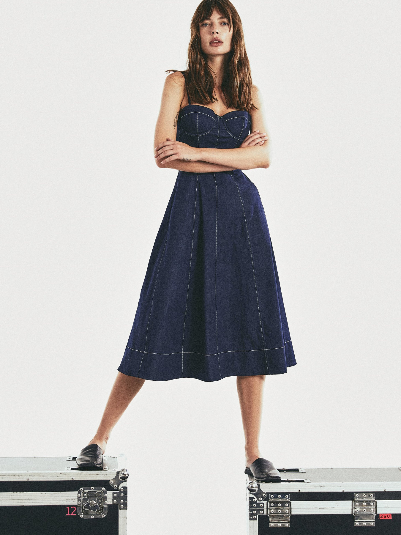 Платье миди Gepur модель 45115 Фото