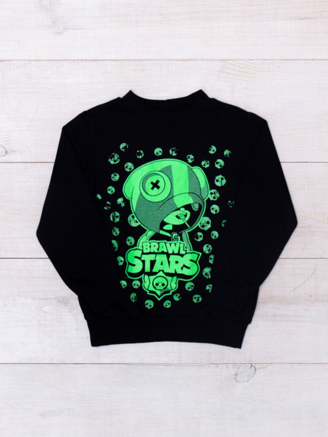 Світшот Носи своє модель 6069-023-33-4-chornilxno-sinj-brawl-stars Фото