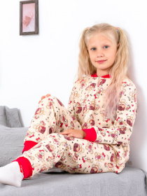 Піжама Носи своє Модель 6392-024-5-vedmezhata-bezh Фото