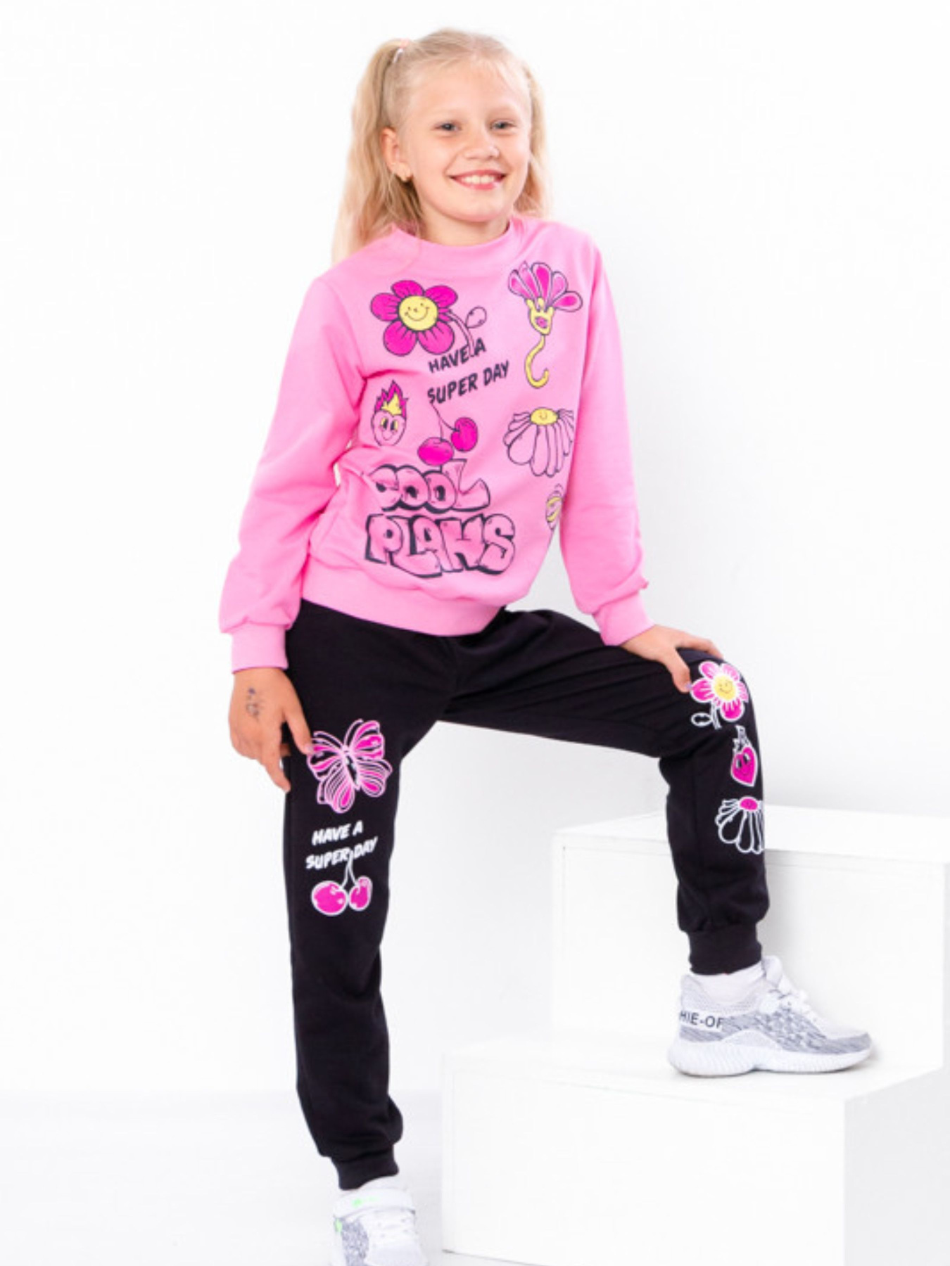 Спортивный костюм Носи своє модель 6063-057-33-3-rozhevij-cool Фото