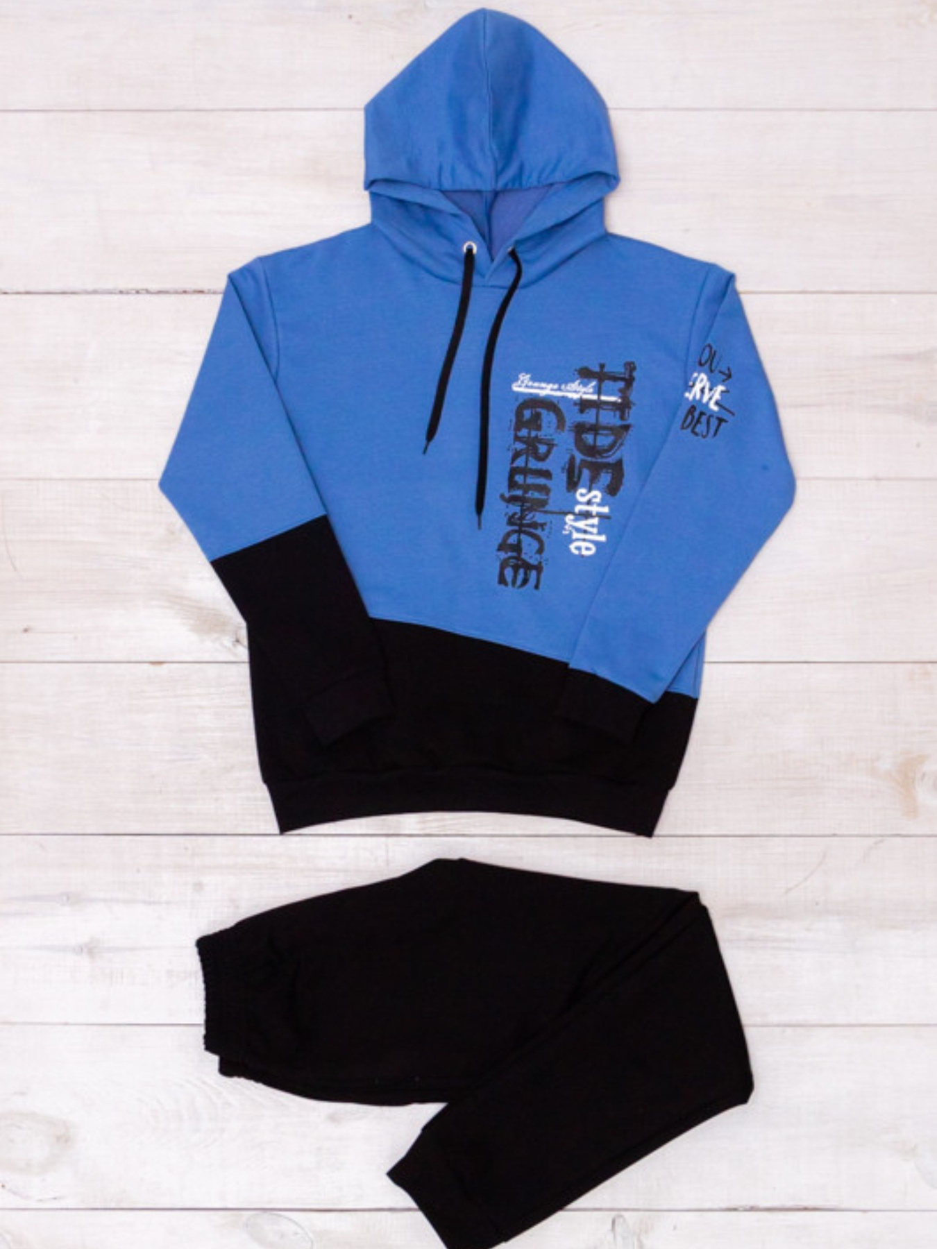 Повсякденний костюм Носи своє модель 6306-057-33-temno-blakitnij Фото