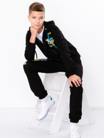 Спортивный костюм Носи своє модель 6173-057-33-chornij Спортивный костюм Носи своє модель 6173-057-33-chornij Фото