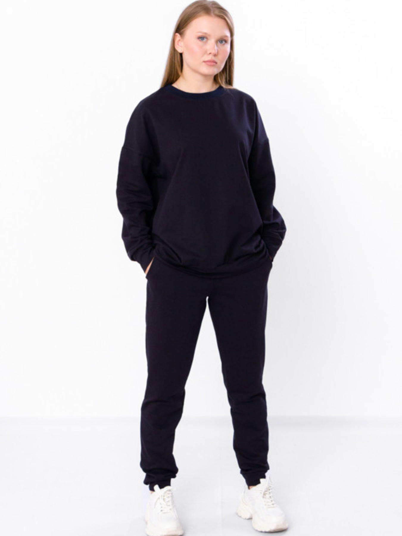 Спортивный костюм Носи своє модель 8359-057-chornilxno-sinj Фото