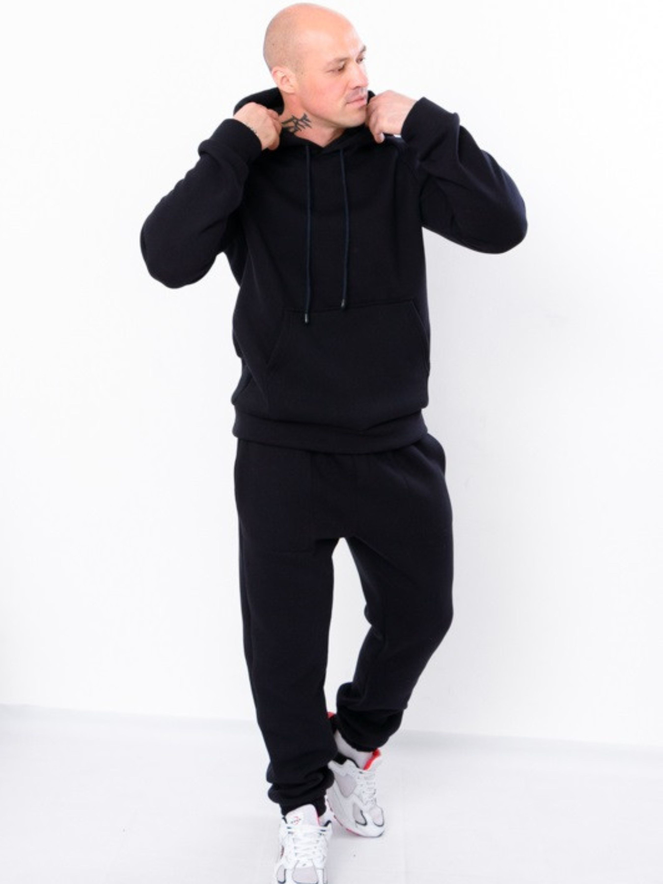 Спортивний костюм Носи своє модель 8361-025-chornilxno-sinj Фото