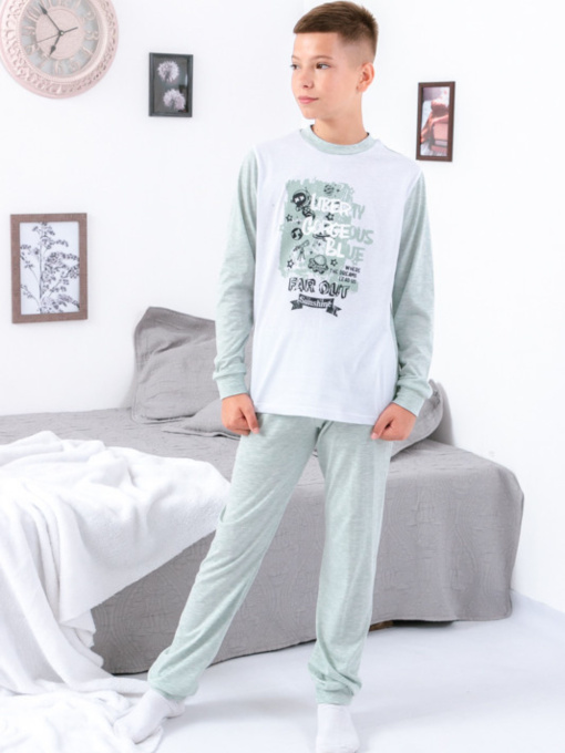 Піжама Носи своє модель 6076-001-33-4-1-zelenij-melanzh Фото