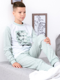 Пижама Носи своє модель 6076-001-33-4-1-zelenij-melanzh Фото