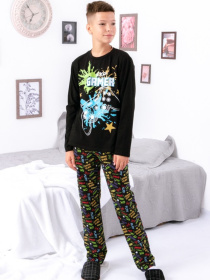 Пижама Носи своє модель 6347-043-33-1-gamer-chornij Фото