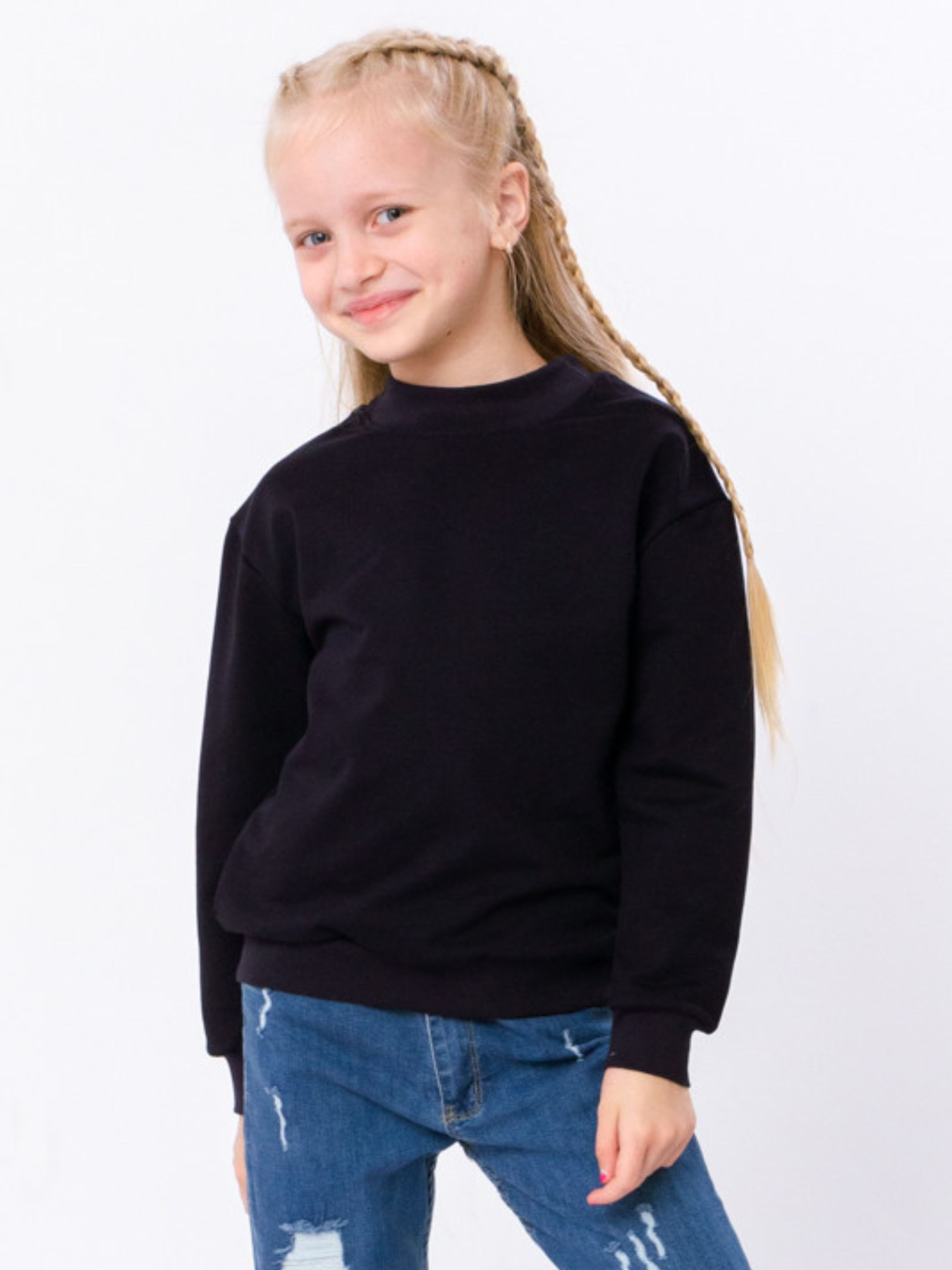 Свитшот Носи своє модель 6344-057-5-chornilxno-sinj Фото