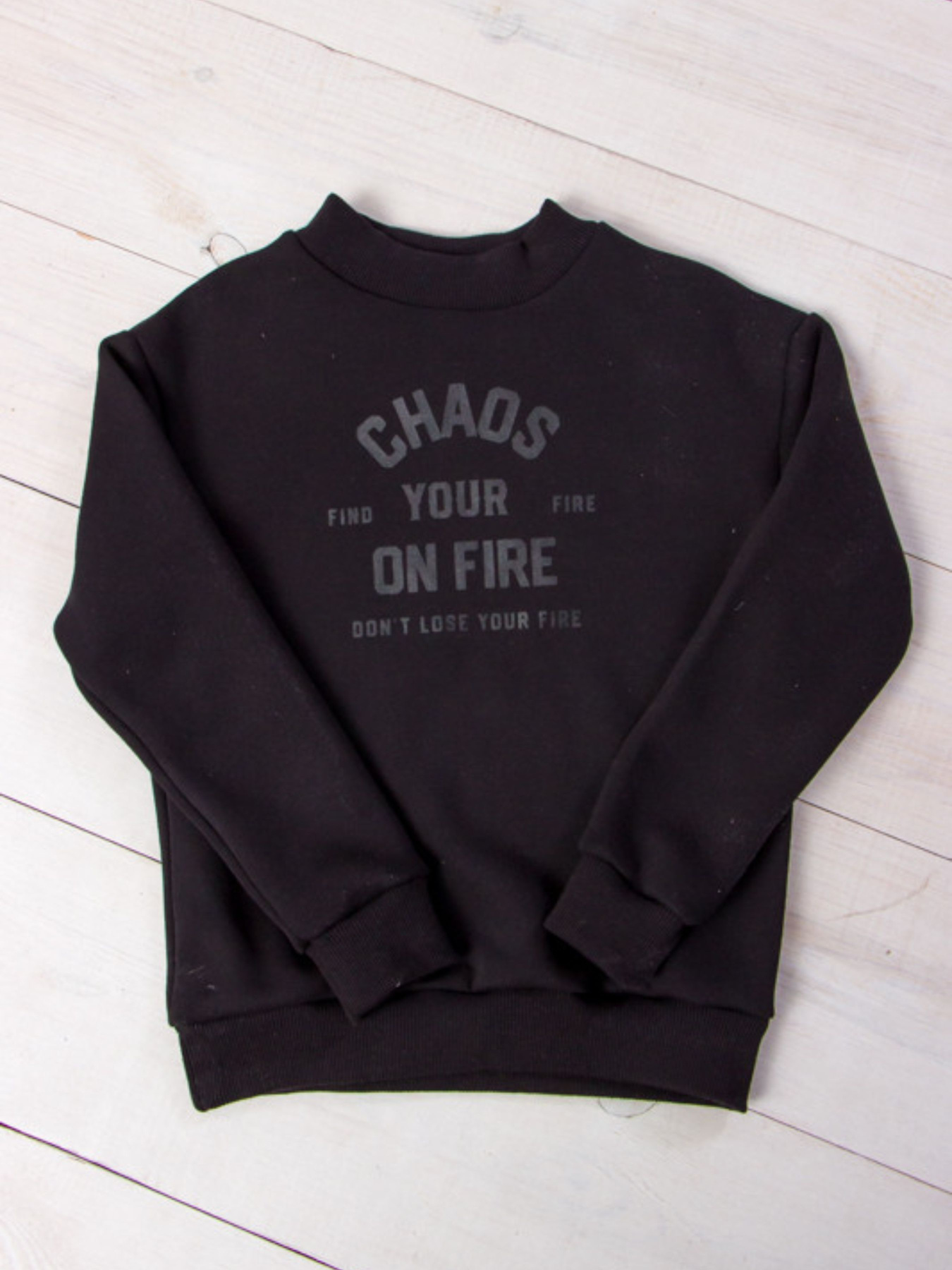 Свитшот Носи своє модель 6235-025-33-chornij Фото