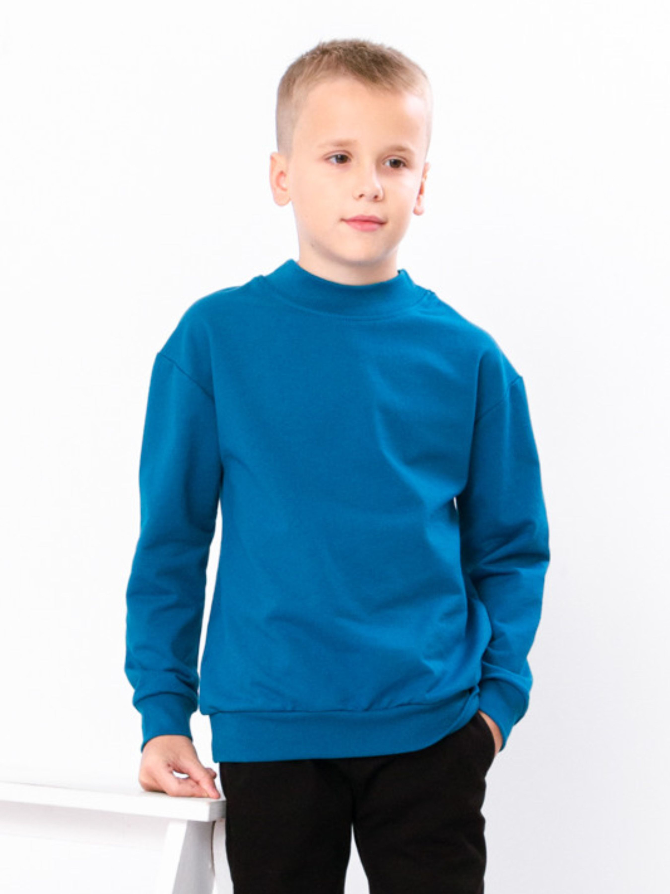 Світшот Носи своє Модель 6344-057-4-temna-bryuza Фото