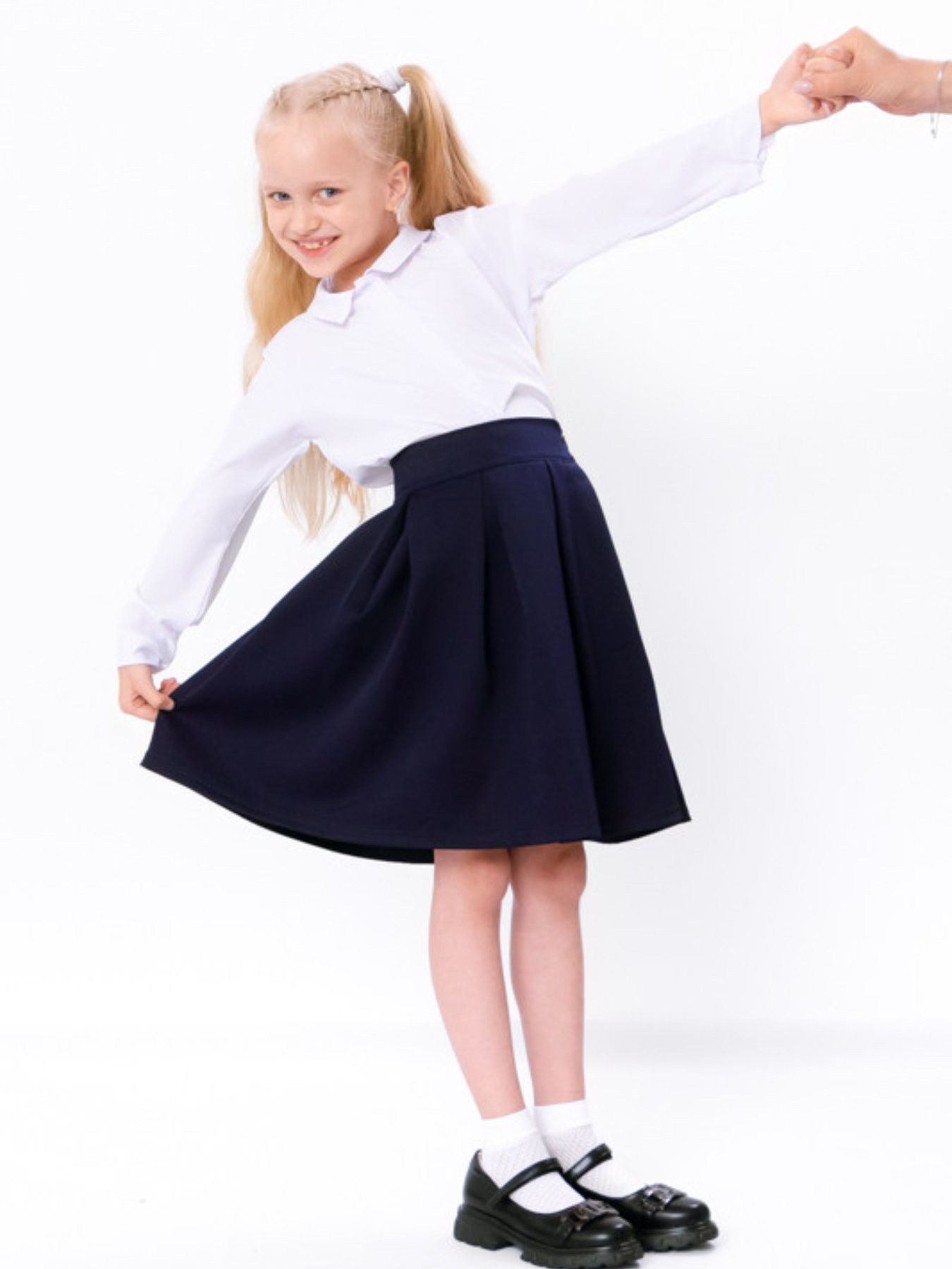 Спідниця міді Носи своє Модель 6219-080-chornilxno-sinj Фото