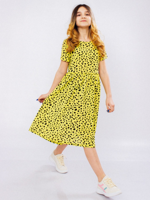 Сукня міді Носи своє модель 6257-002-zhovtij Фото