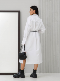 Платье миди Jadone Fashion модель Suknya_Koset_bila Фото