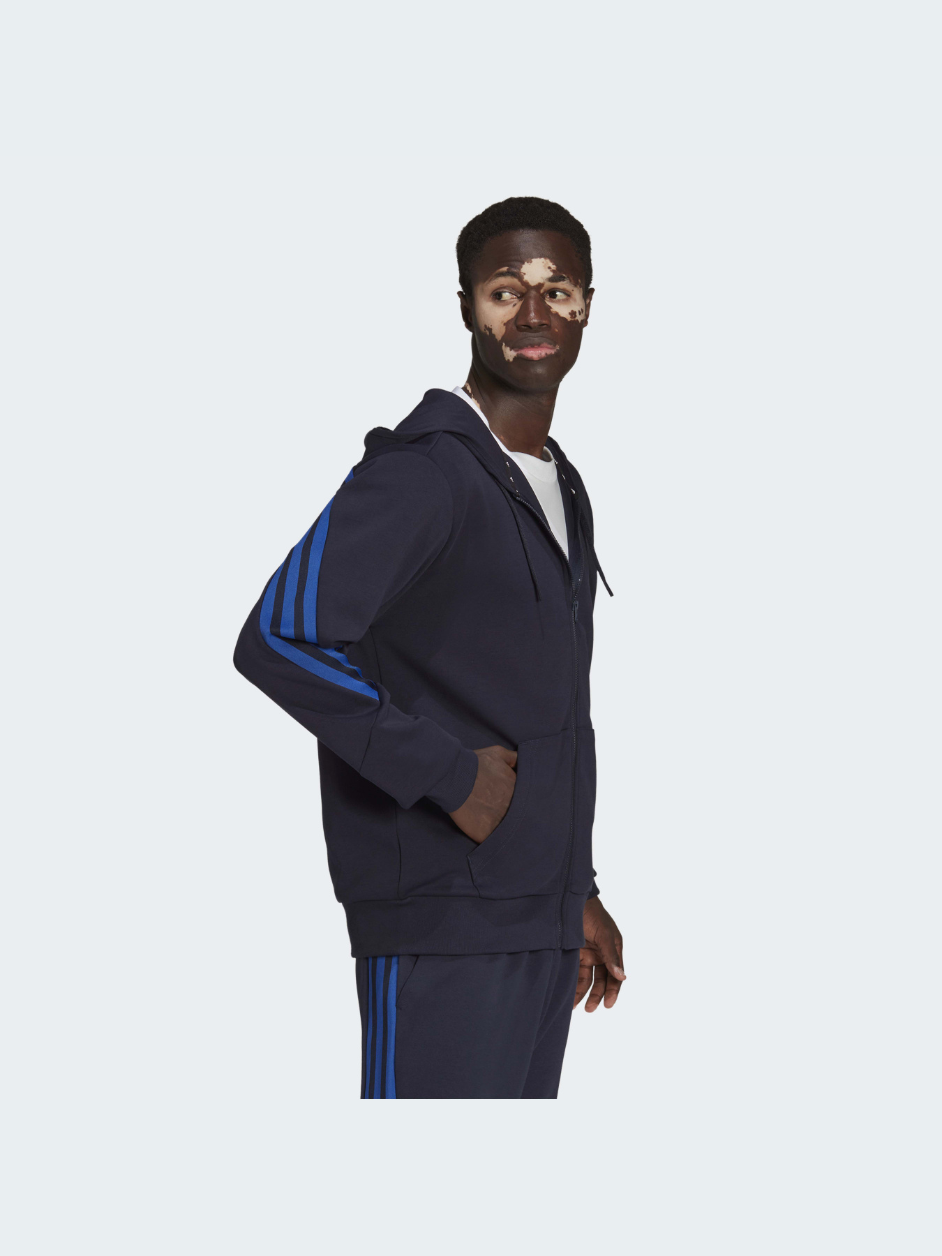 Кофта спортивная Adidas 3 Stripes модель HC5248 Фото