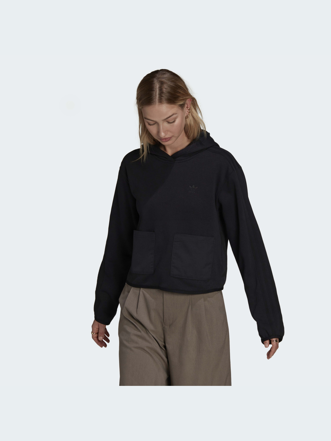 Худи Adidas Trefoil Moments модель HE4678 Фото