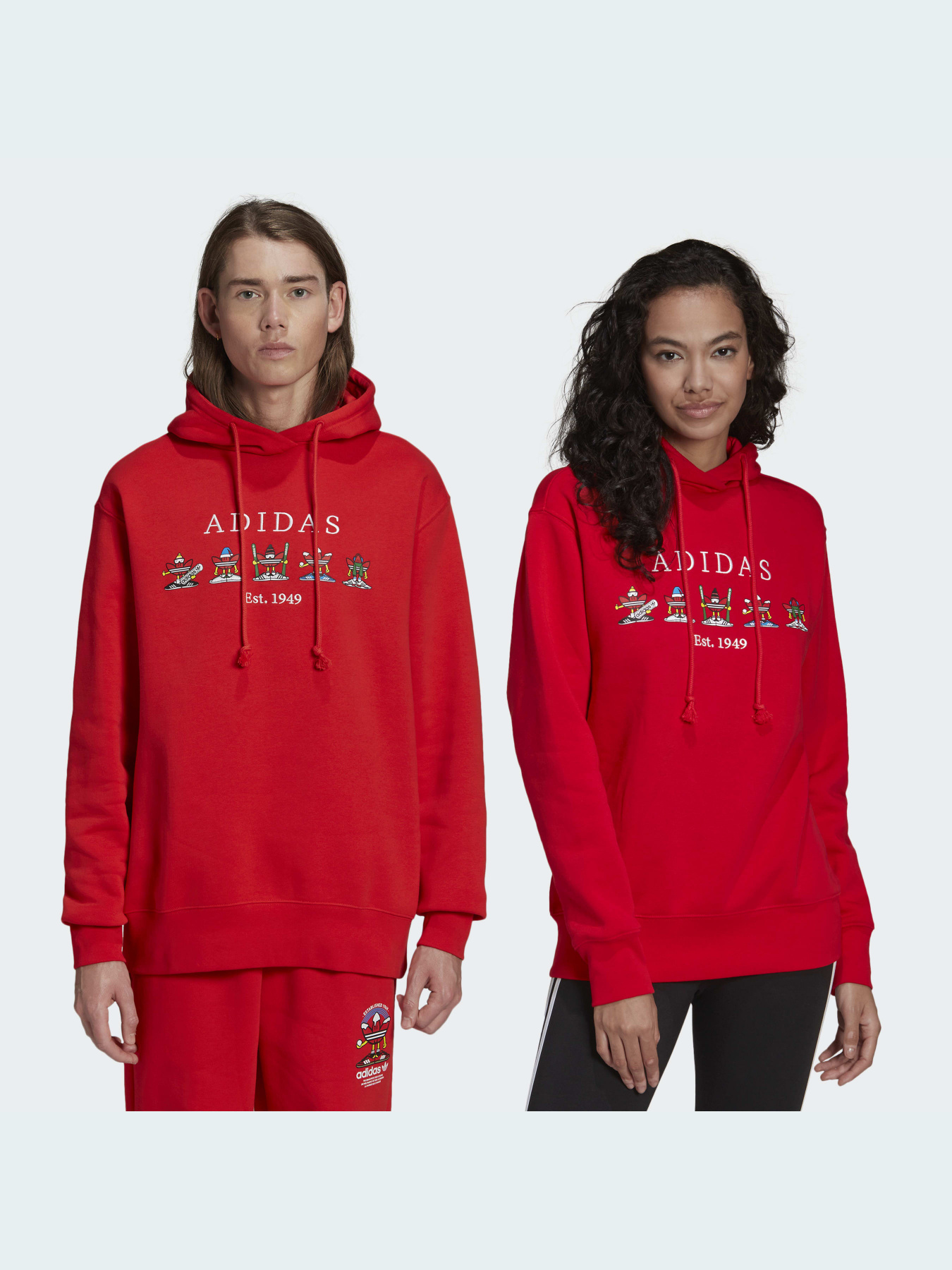 Худи Adidas модель HK7446 Фото