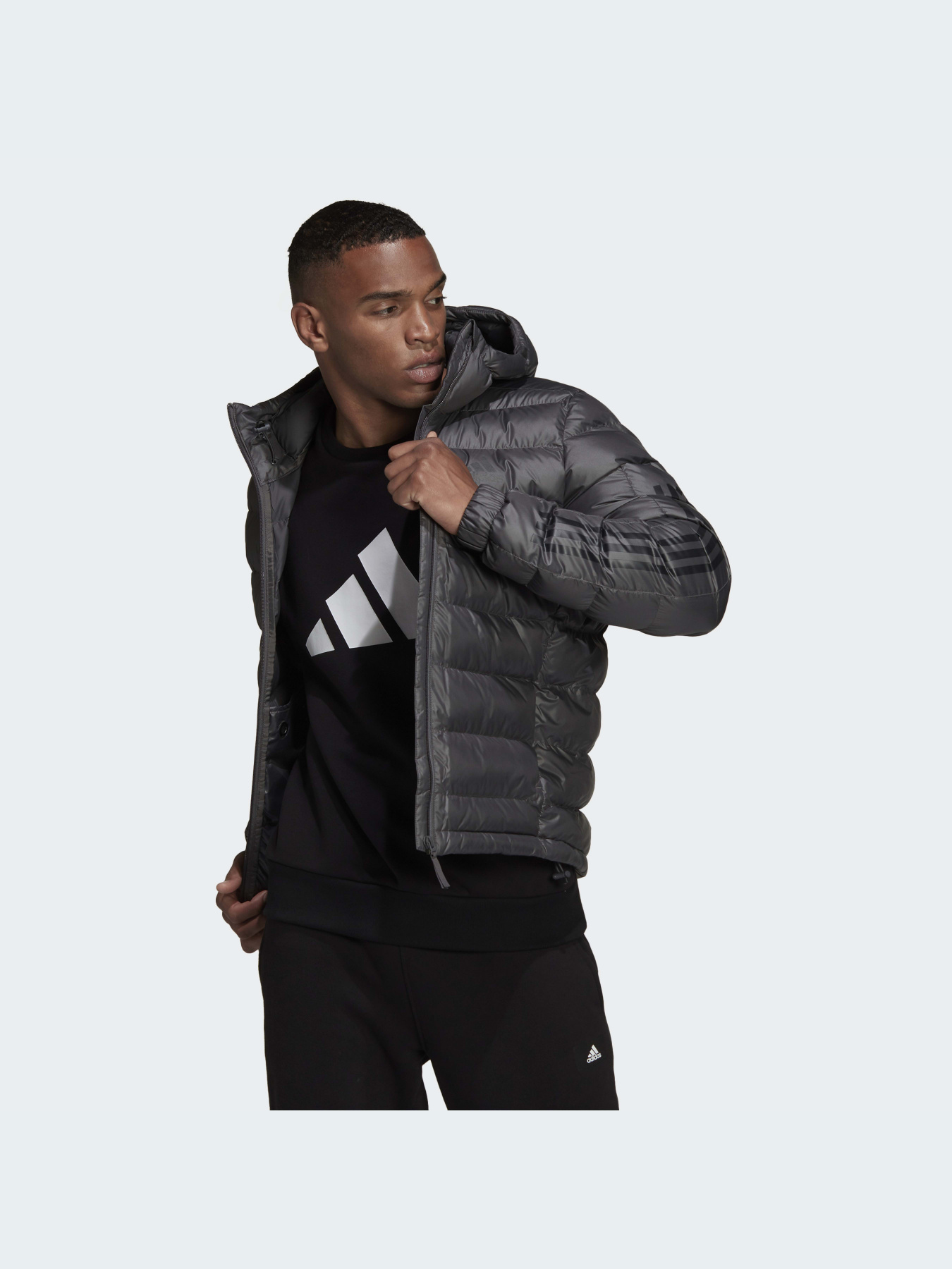 Демисезонная куртка Adidas 3 Stripes модель GV5330 Фото