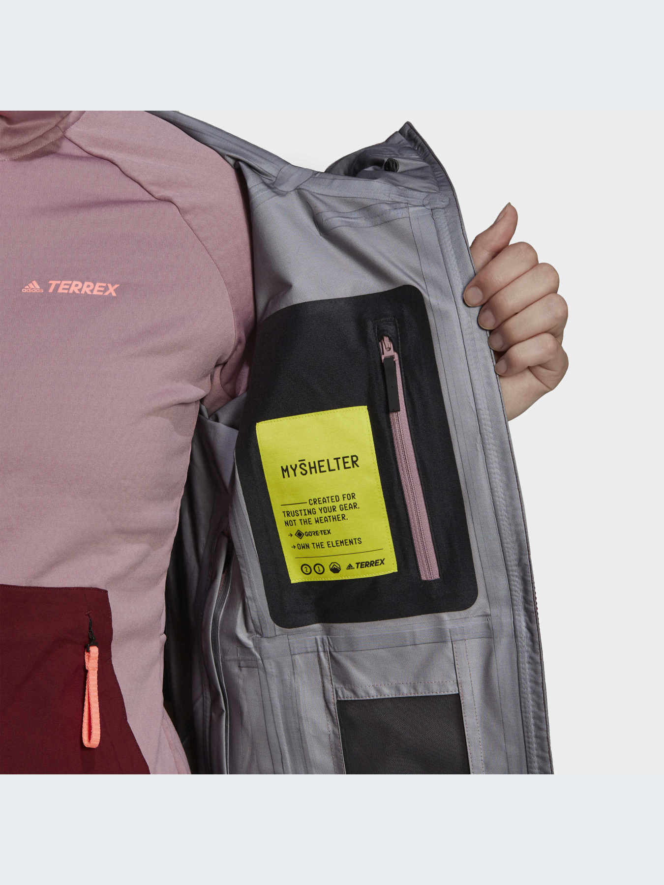 Ветровка Adidas MyShelter модель H49041 Фото