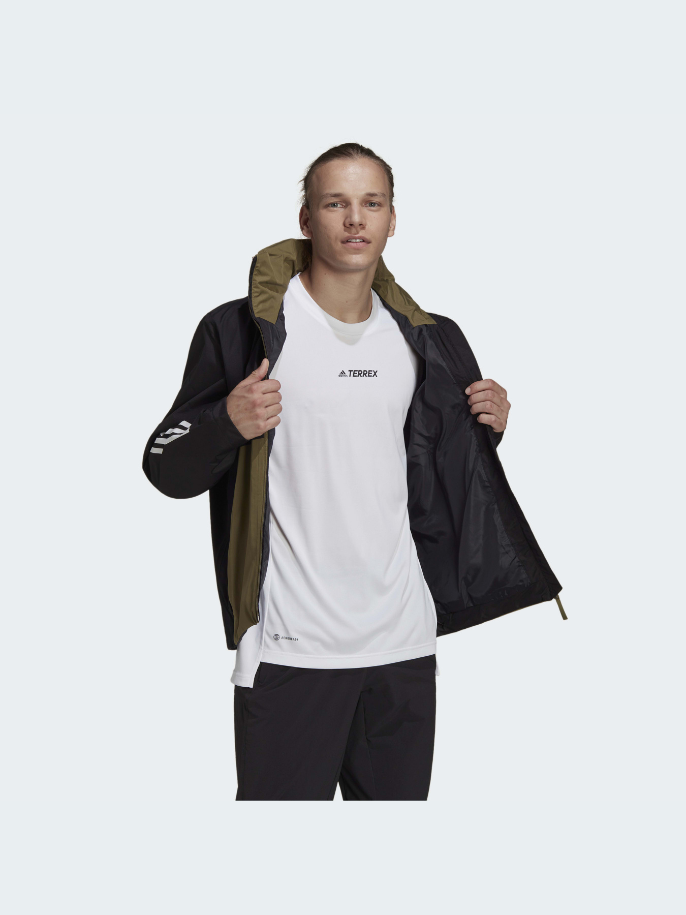 Ветровка Adidas 3 Stripes модель H65774 Фото