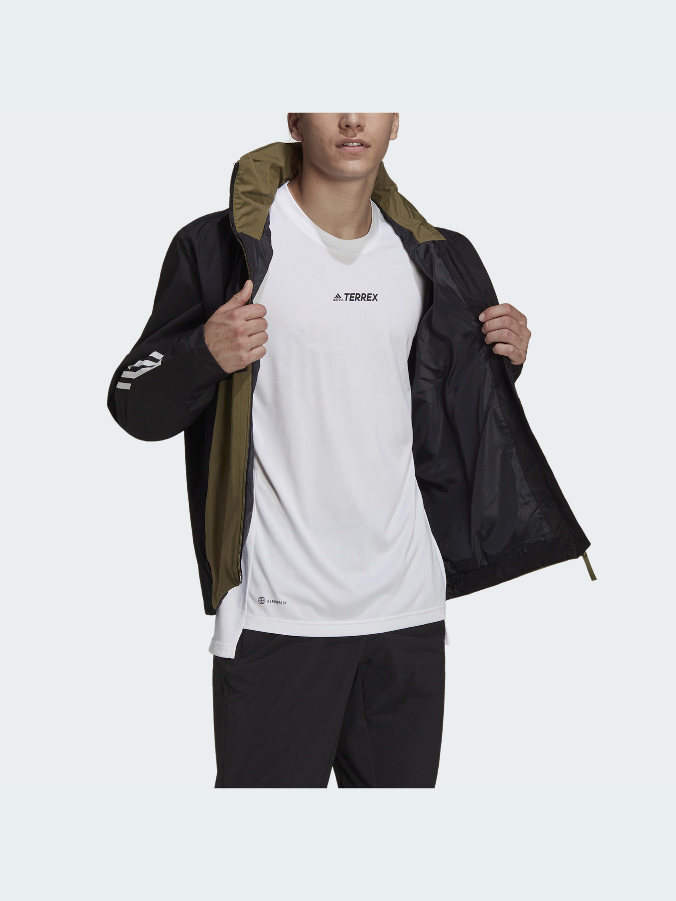 Ветровка Adidas 3 Stripes модель H65774 Фото